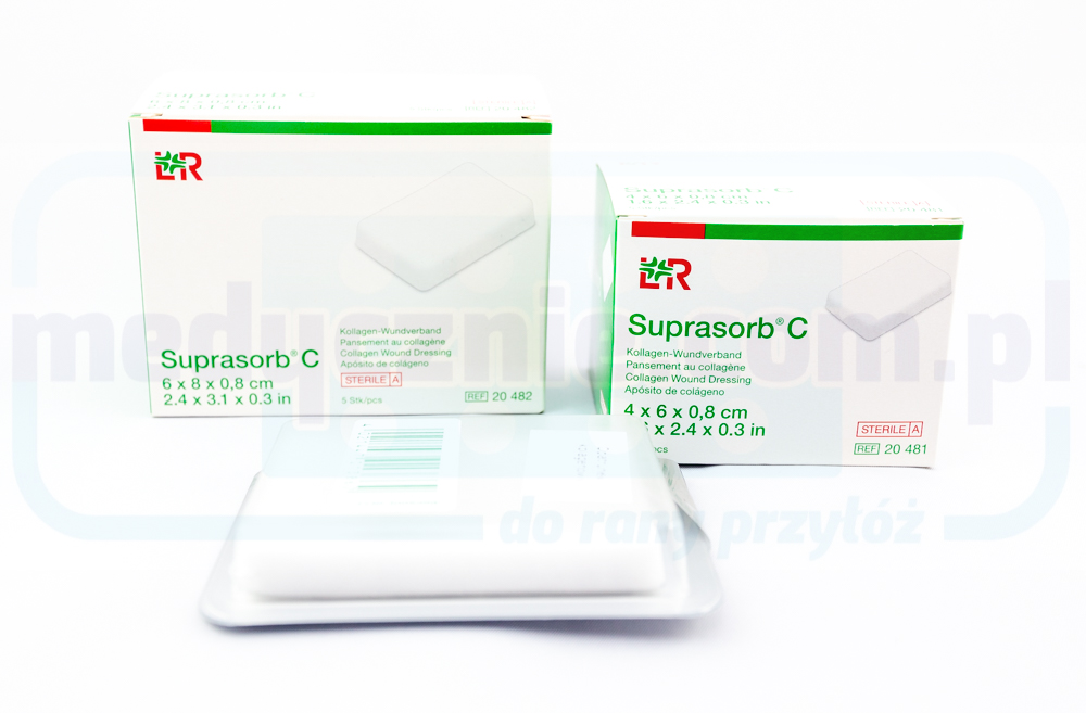 Suprasorb C 6x8x0.8cm 1Stk